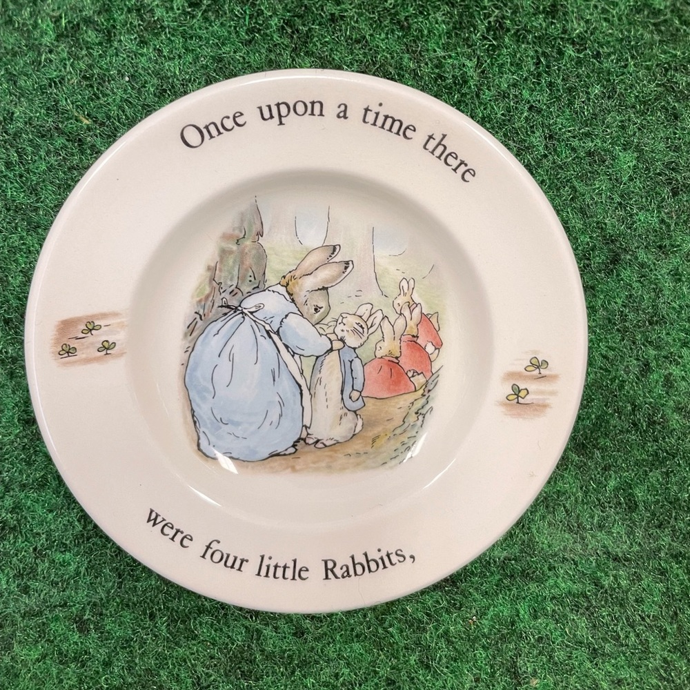 RARE Vintage Tea Set - Original Wedgewood Peter Rabbit Tea Set 12 pieces - Picture 7 of 13